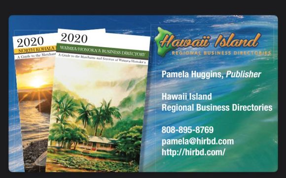 Advertise - Reach 13,000 by direct mail 📫  by HIRBD - Hawaii Island Regional Business Directories