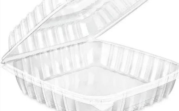 Hinged containers- by Ecopaq Enterprises Corp.