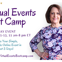 Virtual Events Bootcamp - online event by Emerging Life Coaching