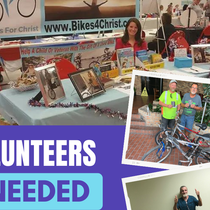 Volunteer With Us! by Bikes For Christ, Inc.