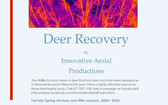 Innovative Deer recovery service by Innovative Aerial productions