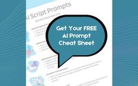 Free AI Prompt Cheat Sheet by Clayton NC Web Design - Local Business Person of the Year | Top 50 Women of Alignable 2025