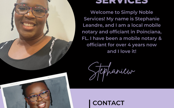 Mobile Notary Services by Simply Noble Services LLC