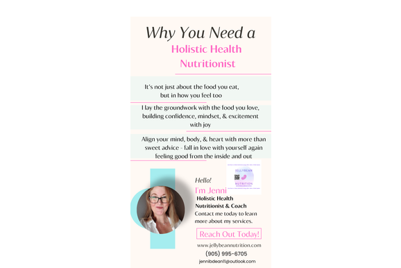Holistic Nutritional Consultation by Jenni Dean, Jenni Dean Nutrition Inc.