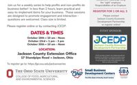 Economic Development Workshops by Jackson County Economic Development Partnership