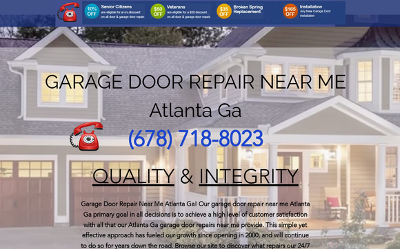 Garage Door Repair Near Me Atlanta Ga LLC by Garage Door Repair Near Me Atlanta Ga