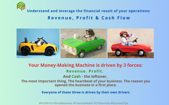 Why Every Business Owner Must Focus on Generating More Cash from their Business. Not Revenue. Not Profit. Cash!!!  by Greer Financial Management