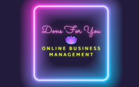 Done For You - Online Business Management  by Misty Mae Online Business Management