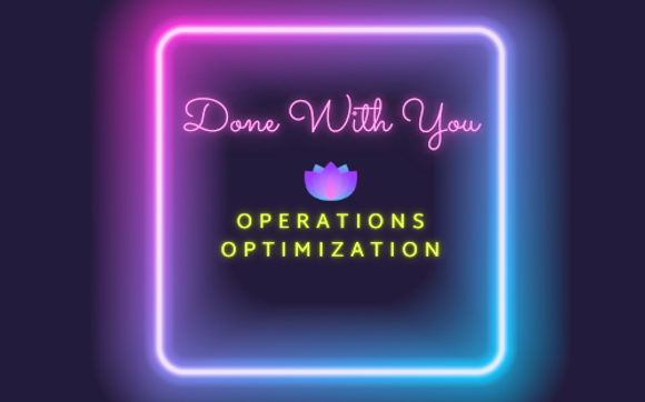 Done With You - Operations Optimization by Misty Mae Online Business Management