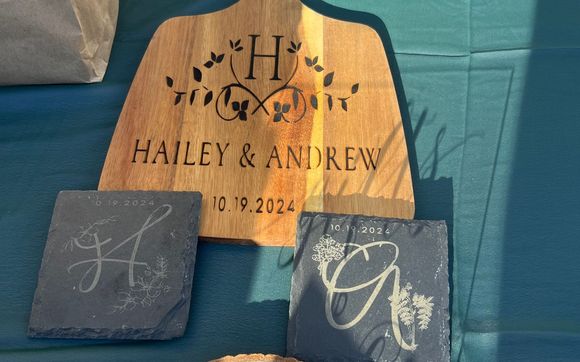 Lazer engraving by Gingras Designs