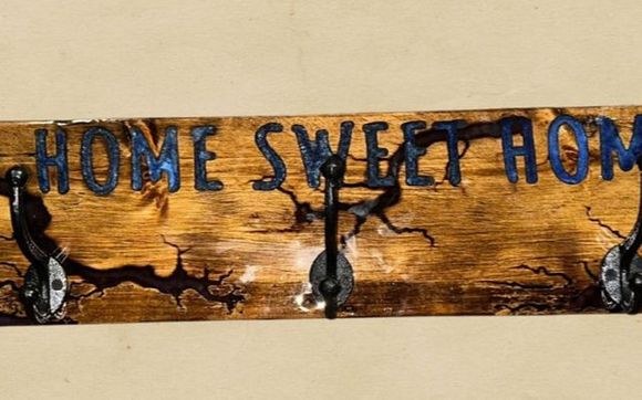 Custom wood coat hangers by Gingras Designs