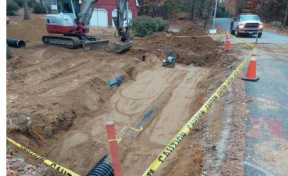 Move driveway entrance and install culvert by NORTHERN HOME ...