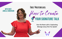Free Masterclass: How to Create Your Signature Talk by Emerging Life Coaching