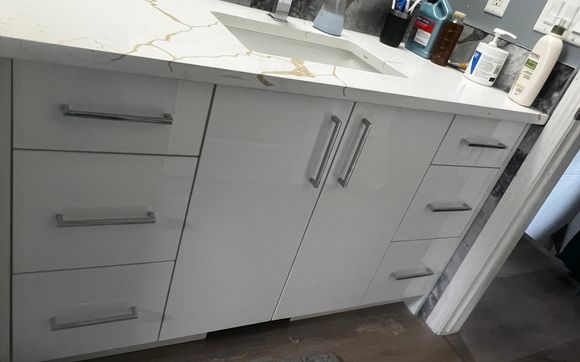 Bathroom Cabinets by GALAXY KITCHEN CABINETS LTD in Calgary, AB - Alignable