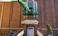 Exterior Commercial Repaint & restoration  by Jeff Adkins Painting