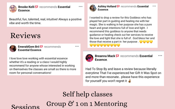 Mentorship by Essential Essense