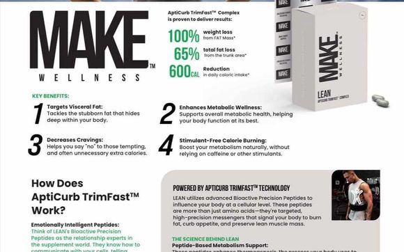LEAN - Weight loss  by Bioactive Precision Peptides - MAKE Wellness