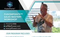 Workshops for Sales Teams and Their Leaders by Jeff C. West, Award-Winning Author and Internationally Recognized Sales Authority