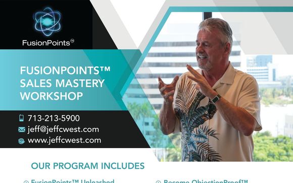 Workshops for Sales Teams and Their Leaders by Jeff C. West, Award-Winning Author and Internationally Recognized Sales Authority