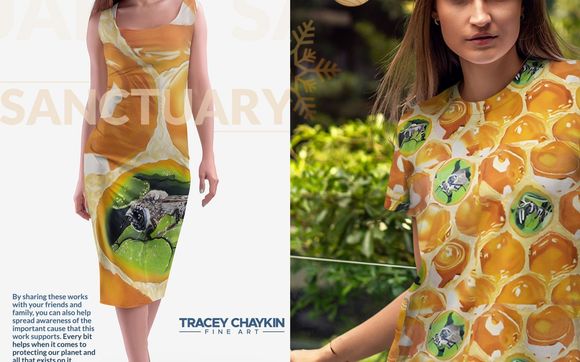 Wearable Art by Tracey Chaykin Fine Art