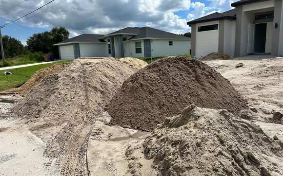 Construction Site Delivery by Blue Line Shuttle & Tour in Cape Coral