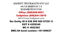 We Network with over 50 owner operators carriers  by Majesty Truck & Auto Service llc DBA MTAS 