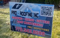 We do roofing-siding-gutters by Pro-Roofing Inc.