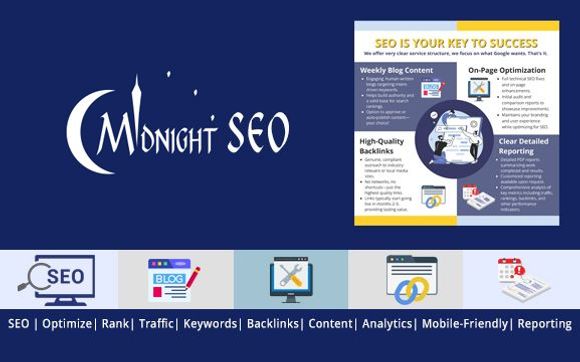 Unlock Your Digital Potential: Get Your Free SEO Report Today! by Midnight Design and Promos LLC