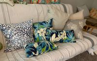 throw pillows by Alien Desert Designs