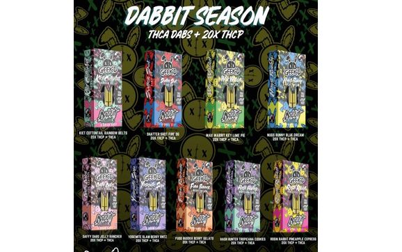Geek'D | Dabbit Season Carts by Geek'D Extracts | TickTonics | Ohm'd ...
