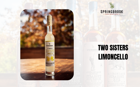 Two Sisters Limoncello by Springbrook Hollow Farm Distillery