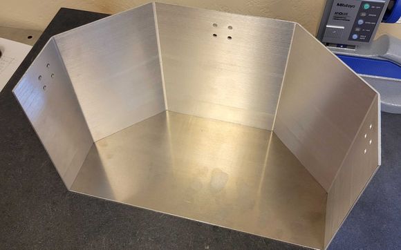 CNC Bending (Up to 130 Tons or 10 feet Long) by Red Summit Machineworks