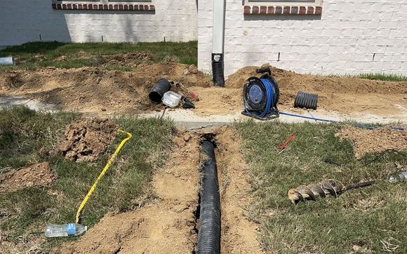 Downspout Extensions by Drainage Solutions in Byhalia Area - Alignable
