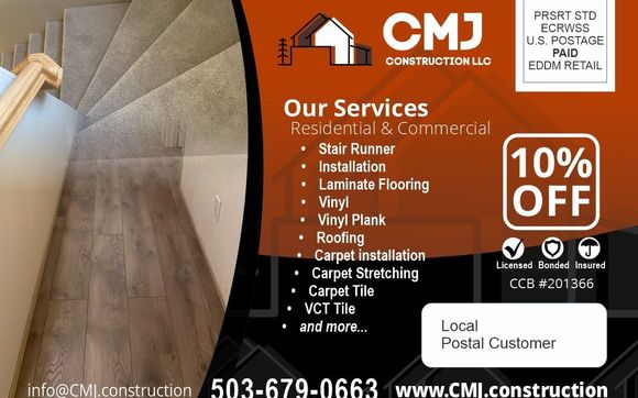 Laminate Flooring Installation by CMJ Construction LLC