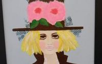 Mixed-Media Art Painting: On Her Own Terms by Koppel Studio