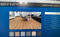 LVP vinyl flooring Wood looks and 12x25 tile looks. by Infinity Floors