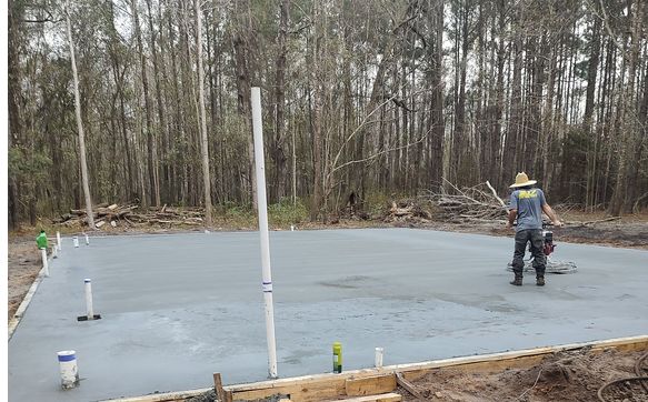 Residential and commercial slans by 317 Concrete and design LLC