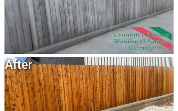 Fence Cleaning by www.venturinispressurewashing.com