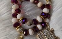 Handmade beaded bracelet by Angela Arm Candy