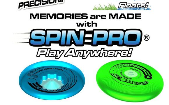 Spin Pro Discs - Now Everyone Throws with Precision! by Score Discs - Spin Pro