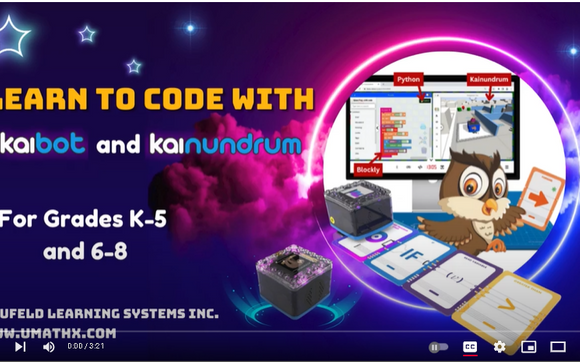 Video..LEARN TO CODE by Math & Coding by Neufeld Learning