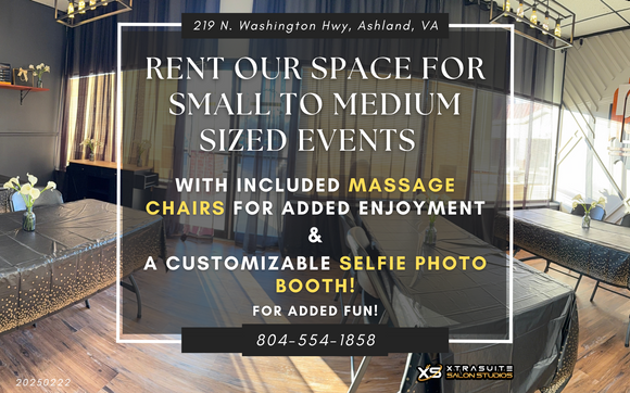 Host Your Next Small to Medium Sized Event With Fun and Relaxation by XtraSweet Digital, LLC