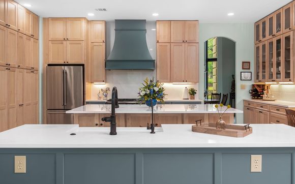 New Construction - Kitchen Design & Cabinet Install by Cabinet IQ of Knoxville