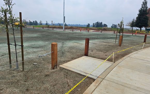 Reedly sports complex  by J & D Fence & Construction Inc.