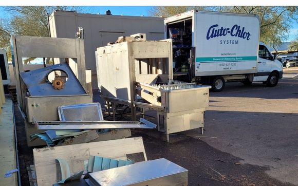 Warewashing/ Sanitizing equipment removal and installation by Auto ...