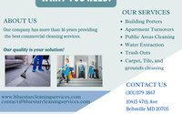 Regular and Preventative Maintenance Contracts  by Blue Star Cleaning Services Inc