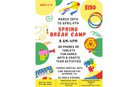 Spring Camp by STRAND of PEARLS Weddings and Events