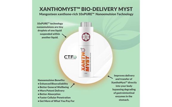 XanthoMyst (Mangosteen) Oral Spray - Pain Relief  by Anginetta Walker - Pain Relief & Wellness