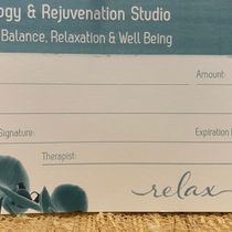 Gift Cards by Reflexology and Rejuvenation