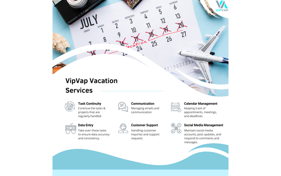 Vacation Coverage  by VipVap, LLC